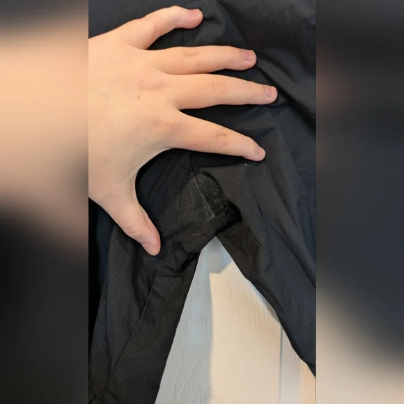 Black Ruffled Shirt - Picture 5 of 8